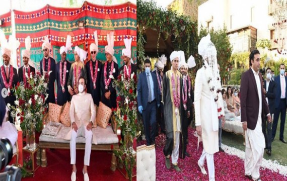 Bakhtawar’s groom drop latest pictures of Barat ceremony