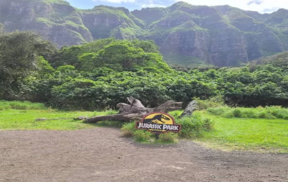 You can visit the site where Jurassic World was filmed