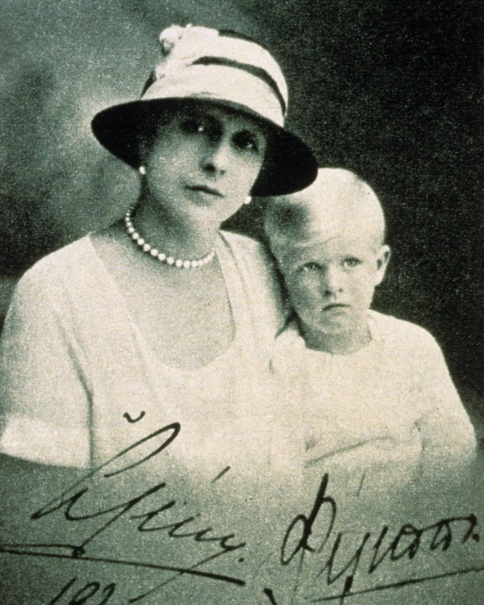His mother, Princess Alice, was a great-granddaughter of Queen Victoria