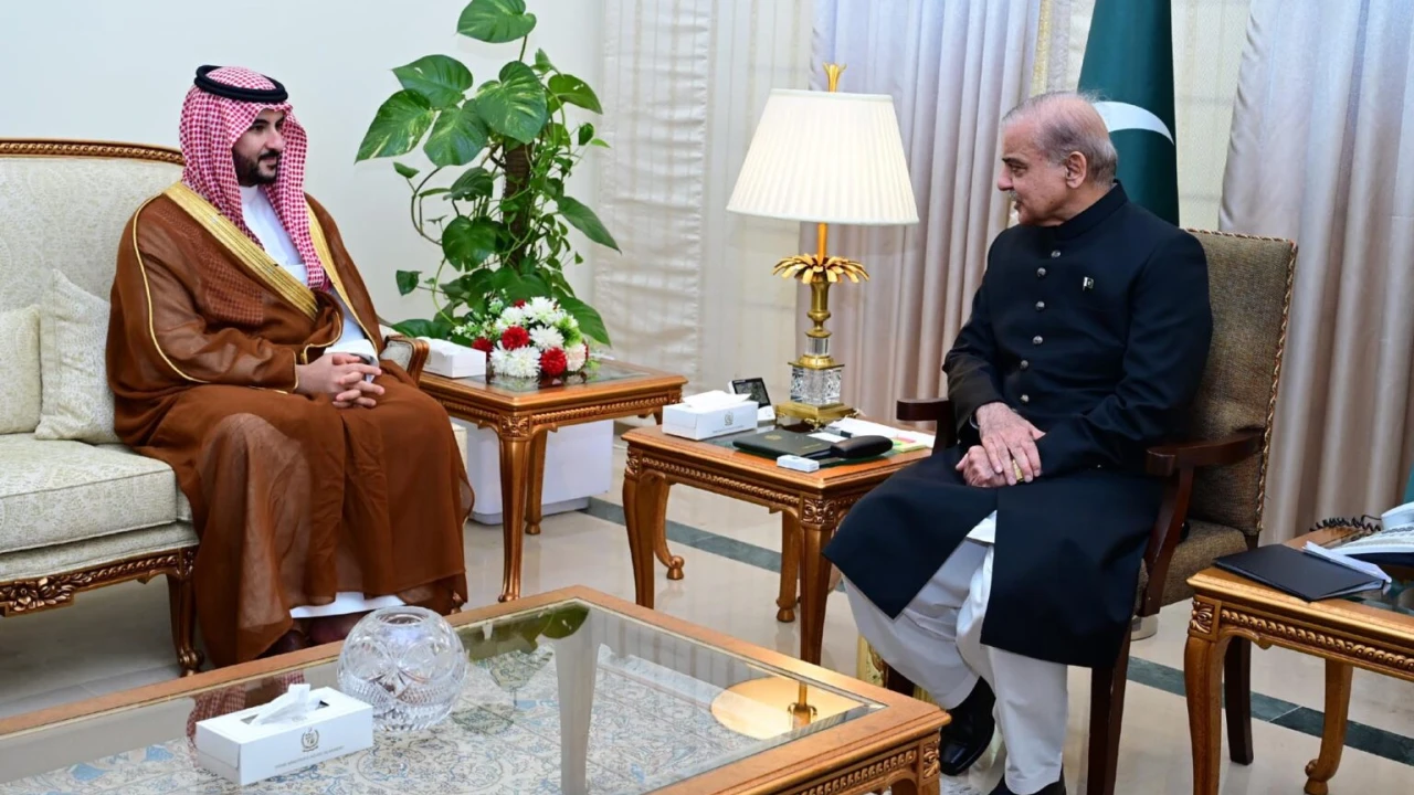 PM, Saudi Defence Mnister discuss security, regional issues