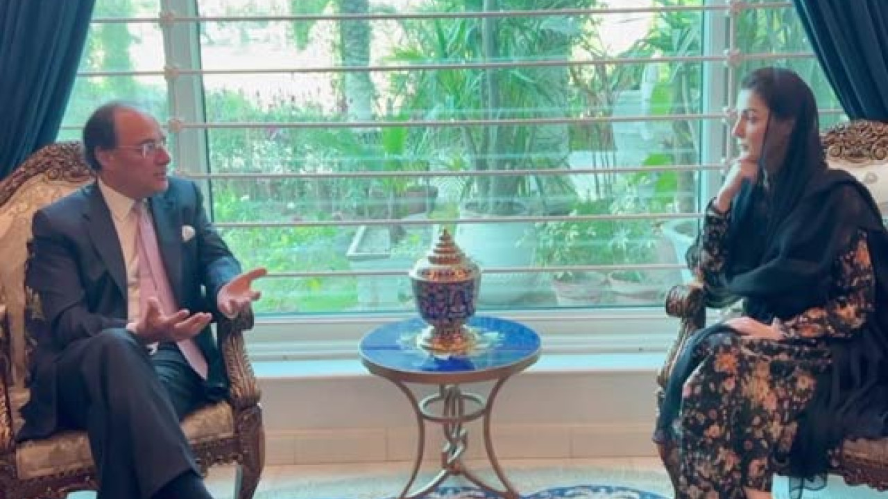 وزیر اعلیٰ پنجاب مریم نواز شریف سے وفاقی وزیر خزانہ محمد اورنگزیب کی ملاقات