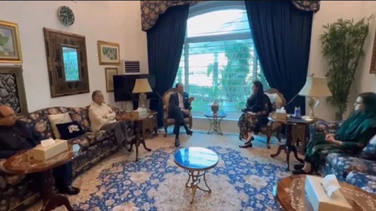 CM Punjab Maryam Nawaz meets Muhammad Aurangzeb 