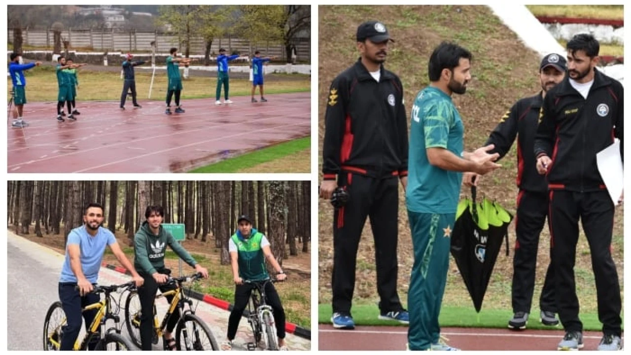 Strict training of Pakistani cricketers at Kakul Academy