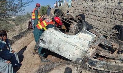 مقبوضہ کشمیر گاڑی گہری کھائی میں  جا گری ، 10 افراد  جاں بحق