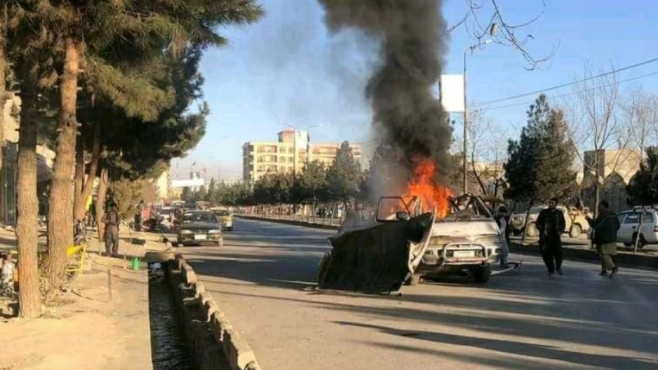 Twin blasts rock Afghan capital