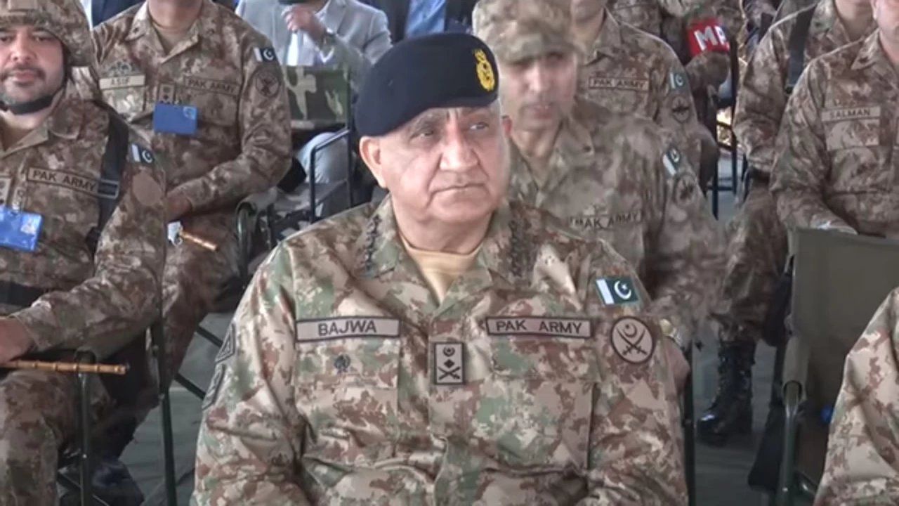 Army chief witnesses exercise; ‘Victory Shield’ of Gujranwala Corps troops