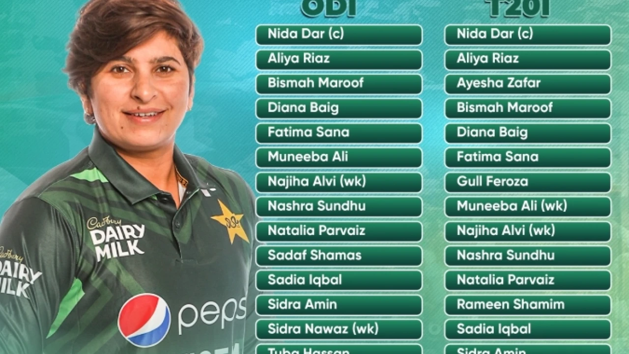 Five women cricketers make comeback to Pakistan's white-ball squads for West Indies series