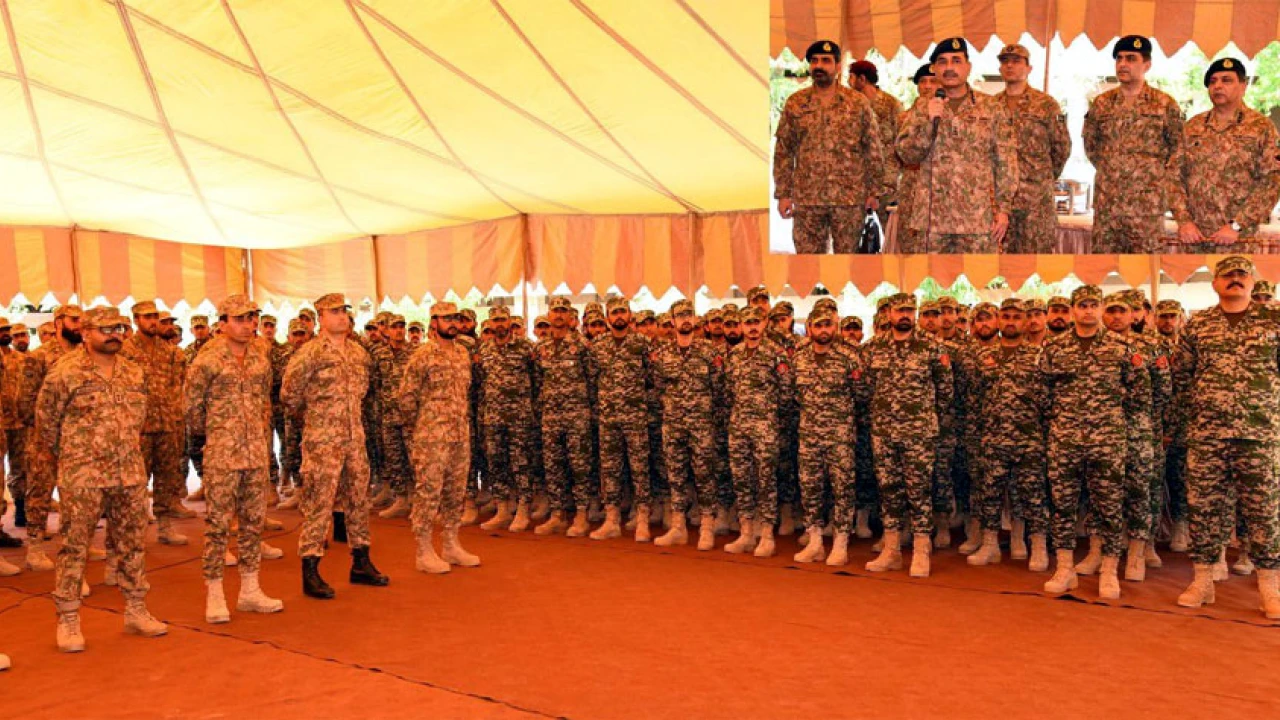 COAS celebrates Eid with troops at frontline in North Waziristan