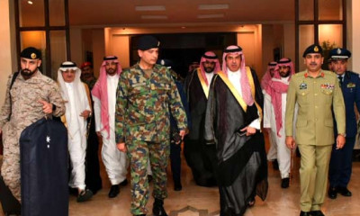 سعودی عرب کے معاون وزیر دفاع پاکستان کے دورے پر اسلام آباد پہنچ گئے