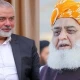 Maulana Fazl-ur-Rehman contacts Ismail Haniyeh 