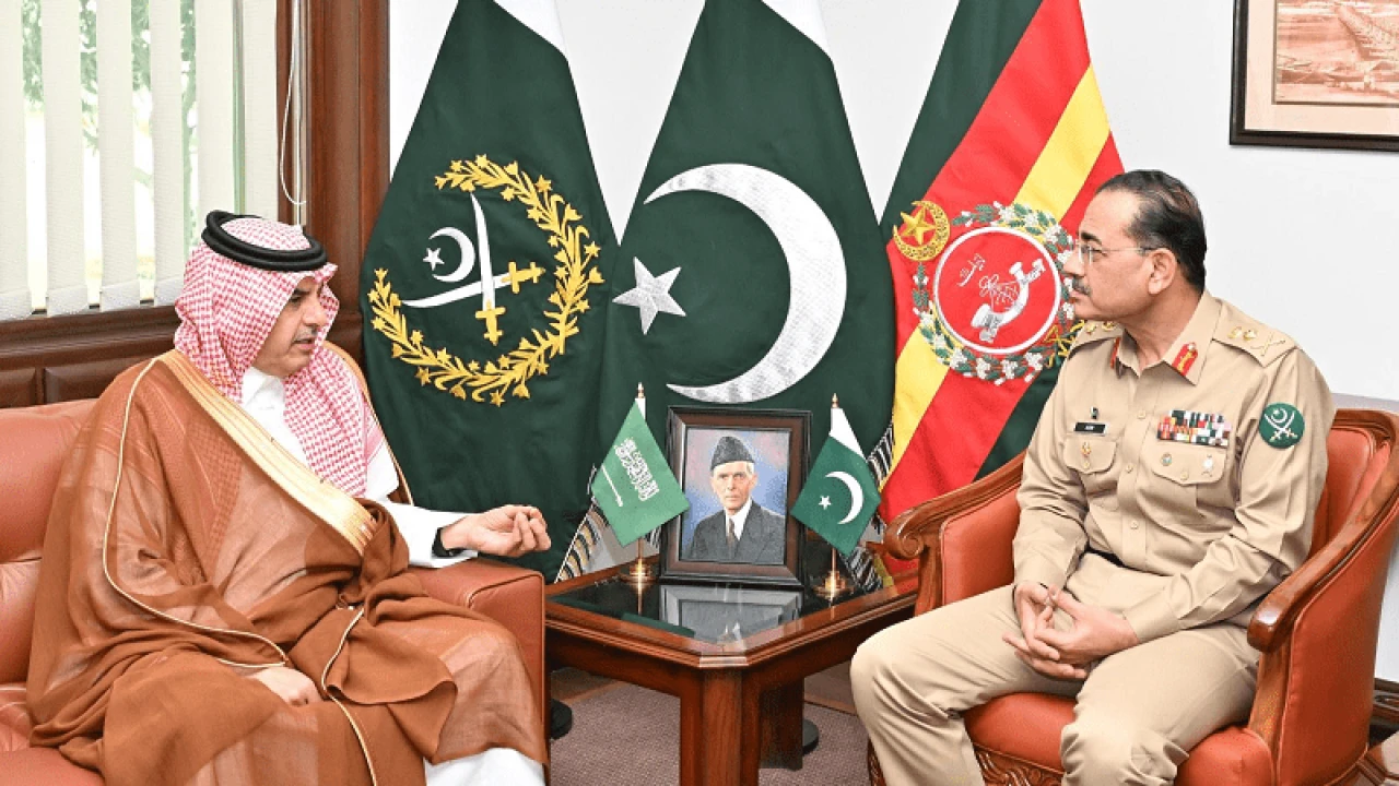 Assistant Defense Minister of Saudi Arabia meets Army Chief