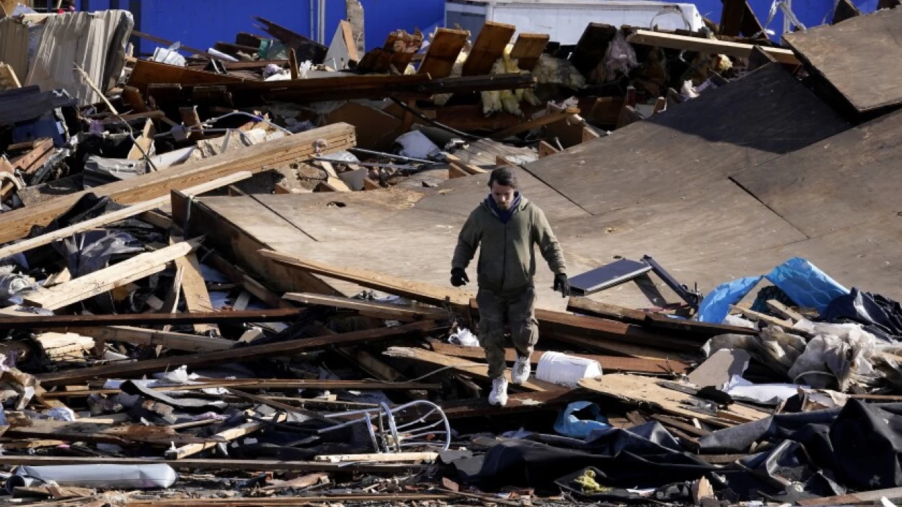 Deadly tornadoes turn 100-year-old church into rubble within seconds 