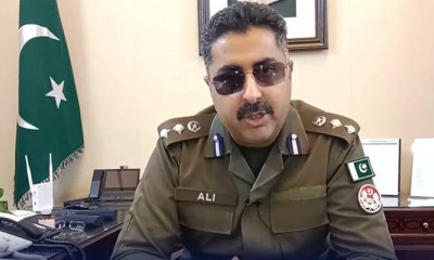 ڈی آئی جی آپریشنز علی ناصر رضوی نے عہدے کا چارج چھوڑ دیا
