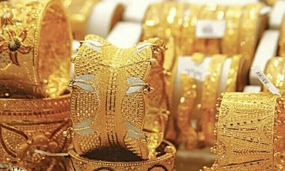 Gold price falls by Rs3500 per tola