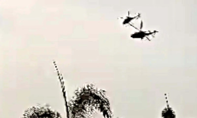 ملائیشیا میں 2 فوجی ہیلی کاپٹر آپس میں ٹکرا گئے، 10 افراد ہلاک