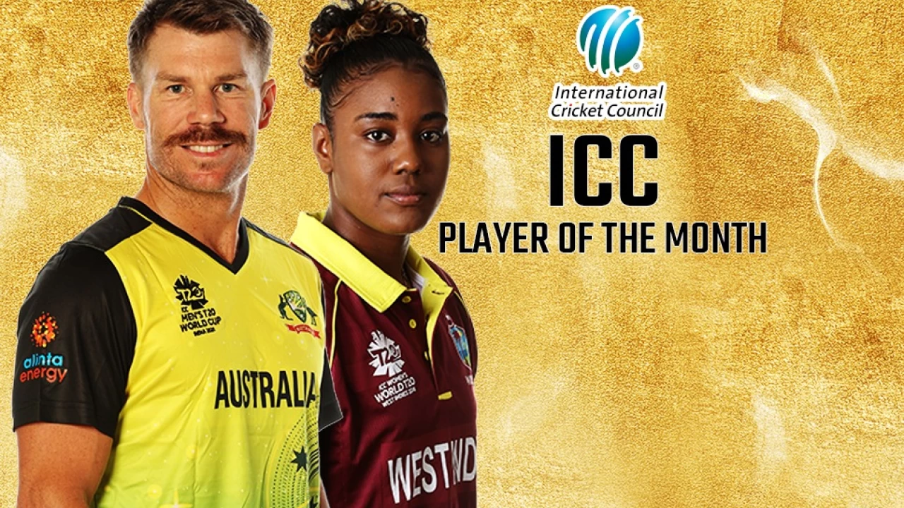 ICC announces player of the month