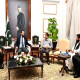 وزیر اطلاعات عطاتارڑ سے کراچی پریس کلب کے وفد کی ملاقات