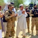 Senior commanders meet families of martyred customs officials