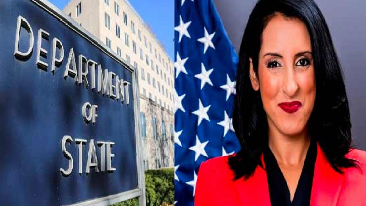 امریکہ   کی غزہ  مخالف پالیسی  پر   امریکی محکمہ خارجہ کی ترجمان  مستعفی