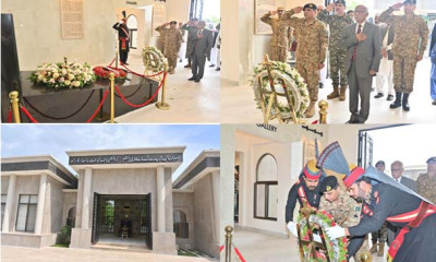 کرنل شیر خان شہید (نشان حیدر) کے مزار کی تعمیر مکمل کرلی گئی