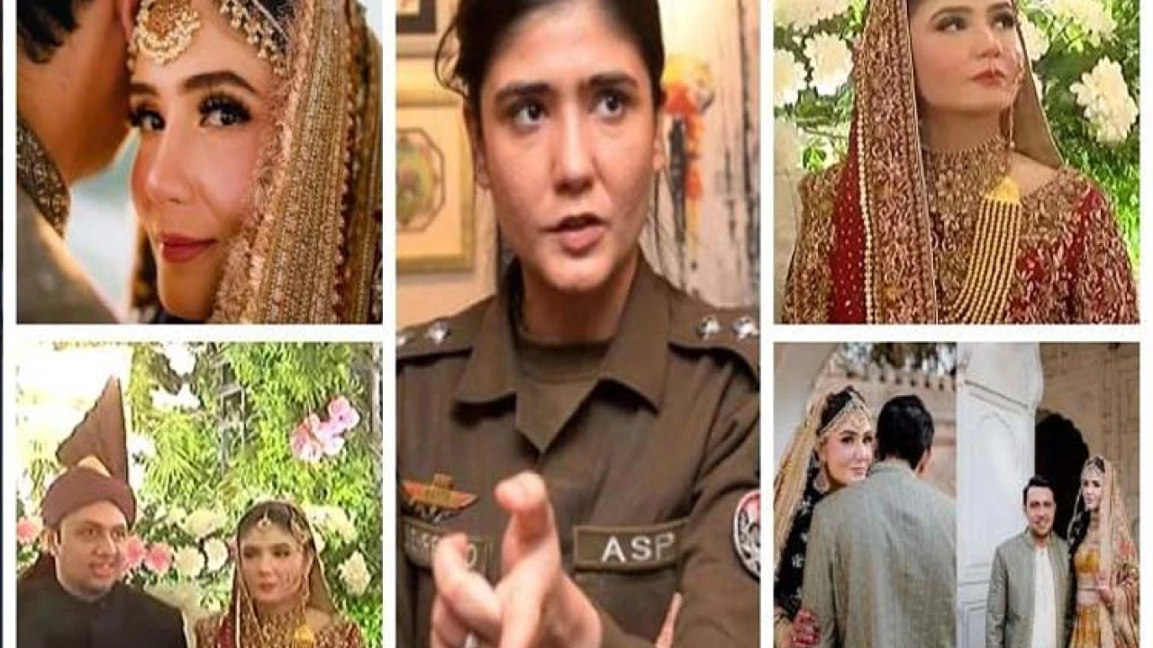 Wedding pictures, videos of ASP Shehrbano go viral