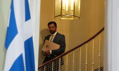 اسکاٹ لینڈ کے فرسٹ منسٹر حمزہ یوسف  اپنے عہدے سے مستعفی
