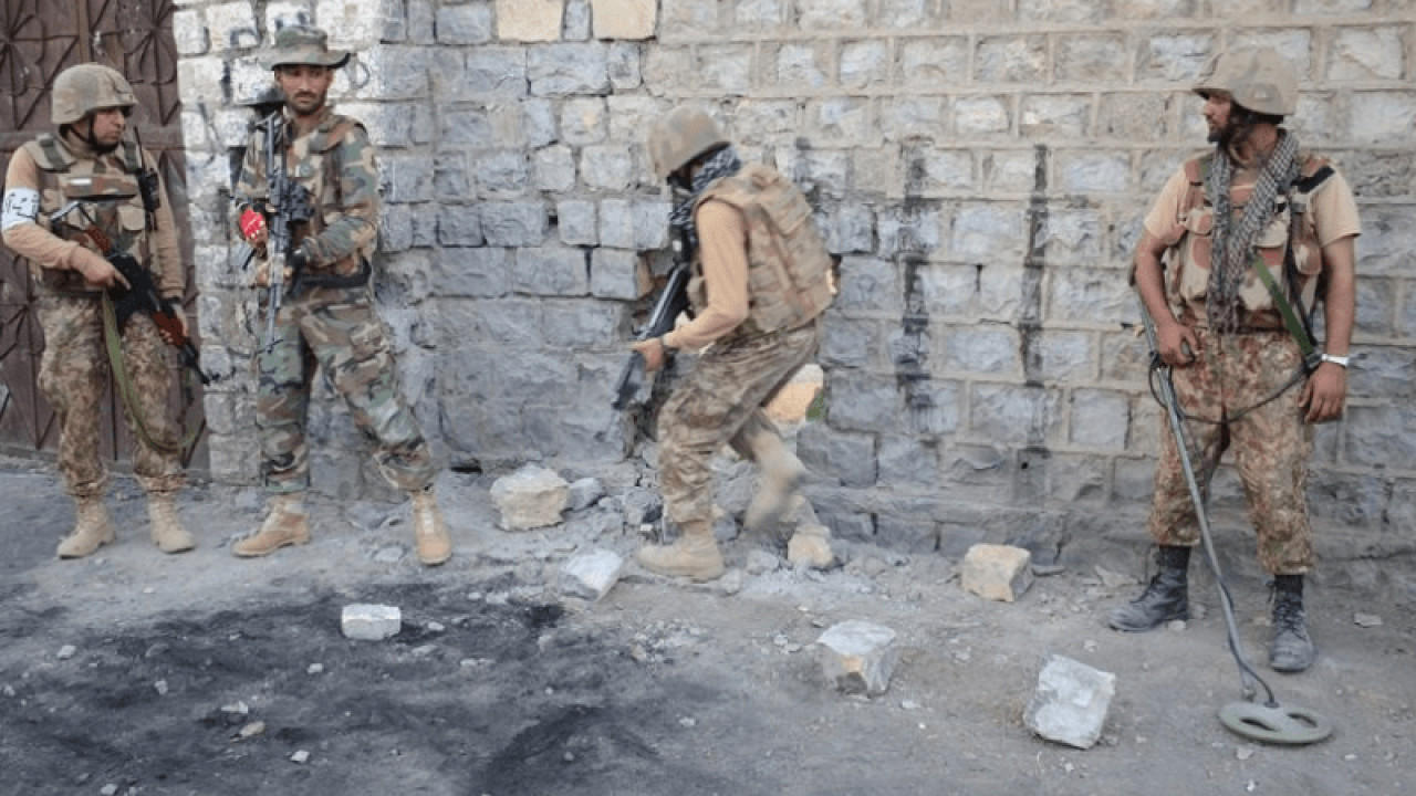 ضلع خیبر میں سیکیورٹی فورسز کی  کارروائی  ، چار دہشت گرد ہلاک