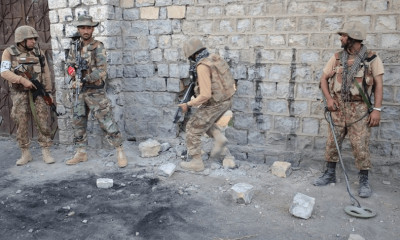 ضلع خیبر میں سیکیورٹی فورسز کی  کارروائی  ، چار دہشت گرد ہلاک