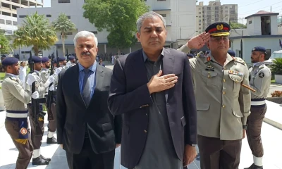 Interior Minister visits Pakistan Coast Guards’ headquarters