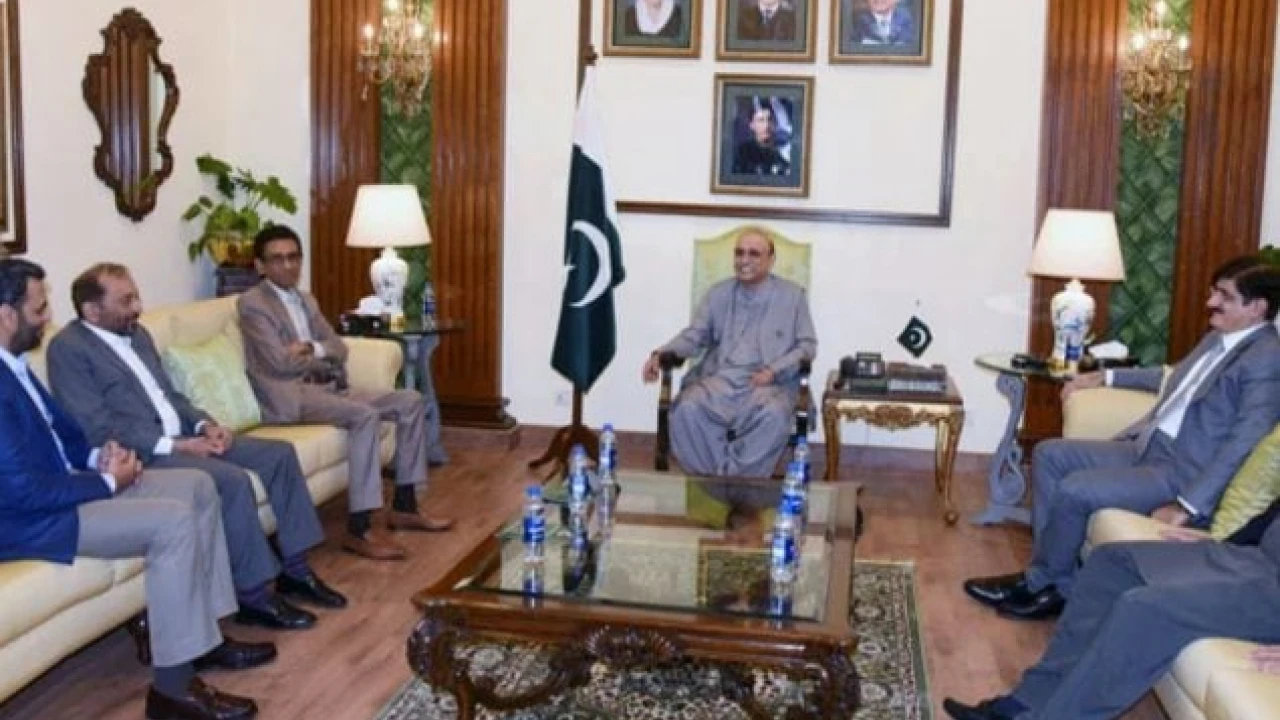 MQM delegation meets President Asif Ali Zardari