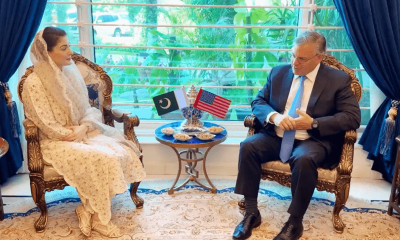 وزیر اعلیٰ پنجاب مریم نواز شریف سے امریکی سفیر ڈونلڈ بلوم  کی  ملاقات