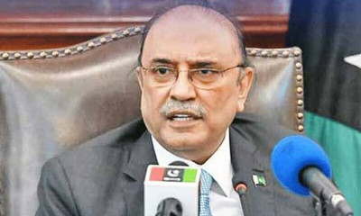 آصف علی زرداری پاکستان پیپلز پارٹی پارلیمنٹرین کی صدارت سےمستعفی