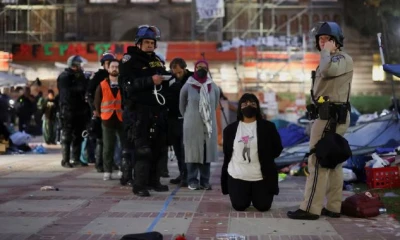 California police flatten pro-Palestinian camp at UCLA, detain protesters