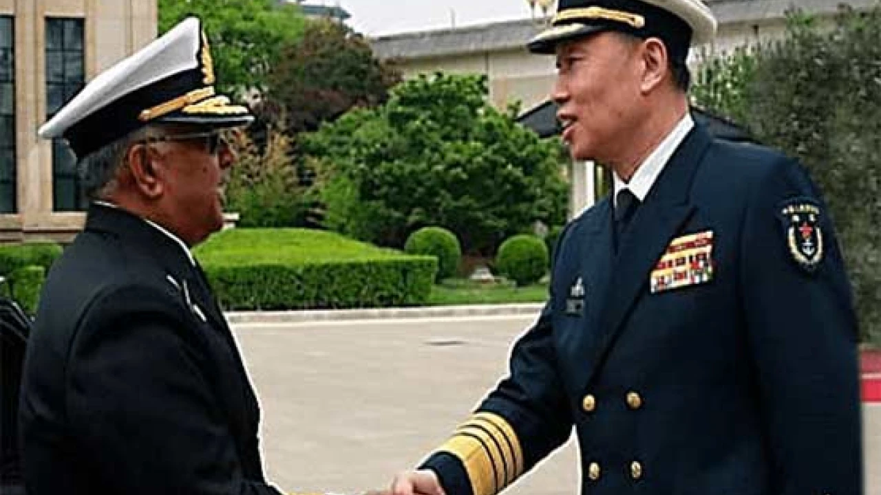 Pakistan Navy chief visits China's People's Liberation Army Navy headquarters