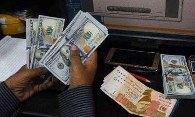ڈالر کی قدر میں کمی ، پاکستانی روپیہ  مستحکم