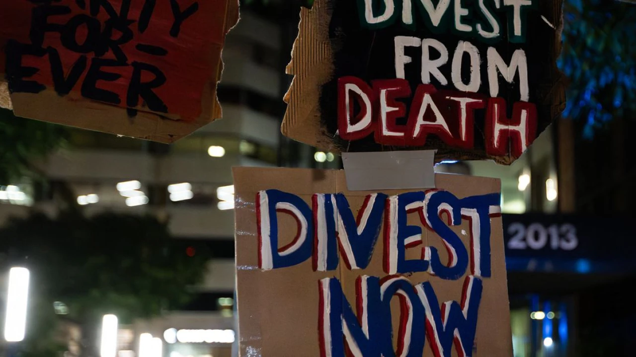 What does divesting from Israel really mean?