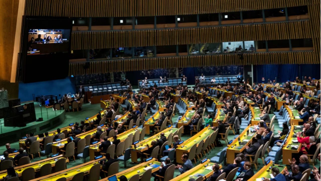 UN General Assembly backs Palestinian bid for membership