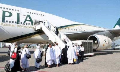 PIA’s hajj flight departs from Karachi also