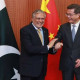 وزیر خارجہ محمد اسحاق ڈار کی  چینی وزیر خزانہ سے ملاقات
