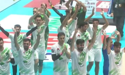 Pakistan clinch Central Asian Volleyball championship title by beating Turkmenistan