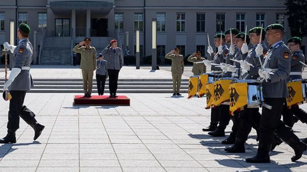 COAS Munir arrives in Germany, meets civil-military leadership