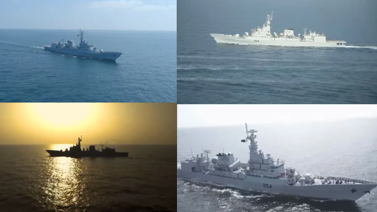 PNS ASLAT deployed on maritime security patrol in Indian Ocean