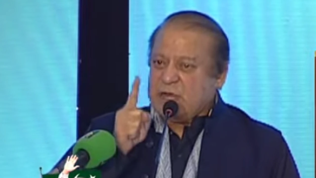Nawaz lashes out at Imran, ex-CJP Nisar in his first address as PML-N president