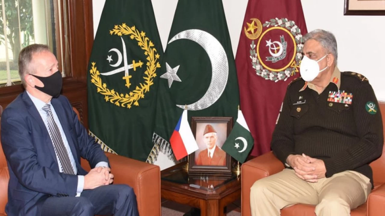 COAS, Czech ambassador discuss mutual interest, regional security including Afghanistan's situation