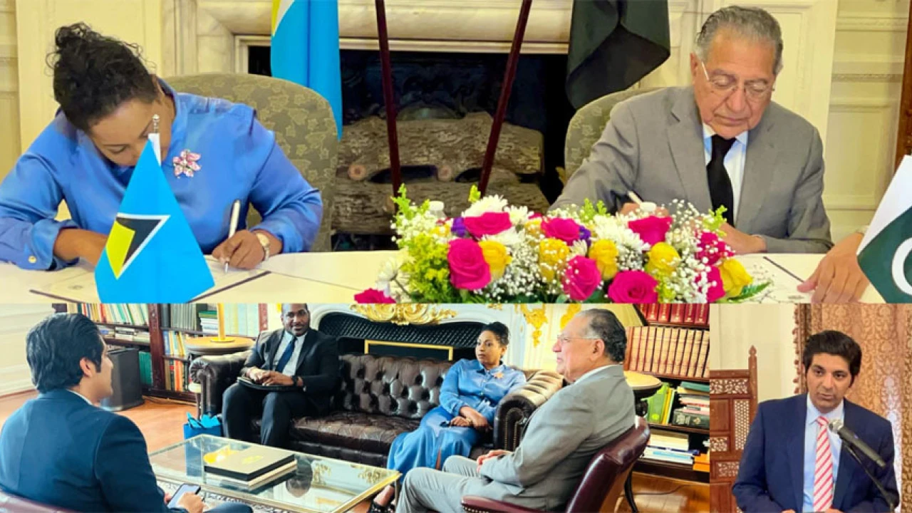 Pakistan, Saint Lucia formalize diplomatic relations
