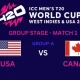 US to face Canada in first Men's T20 WC match tomorrow
