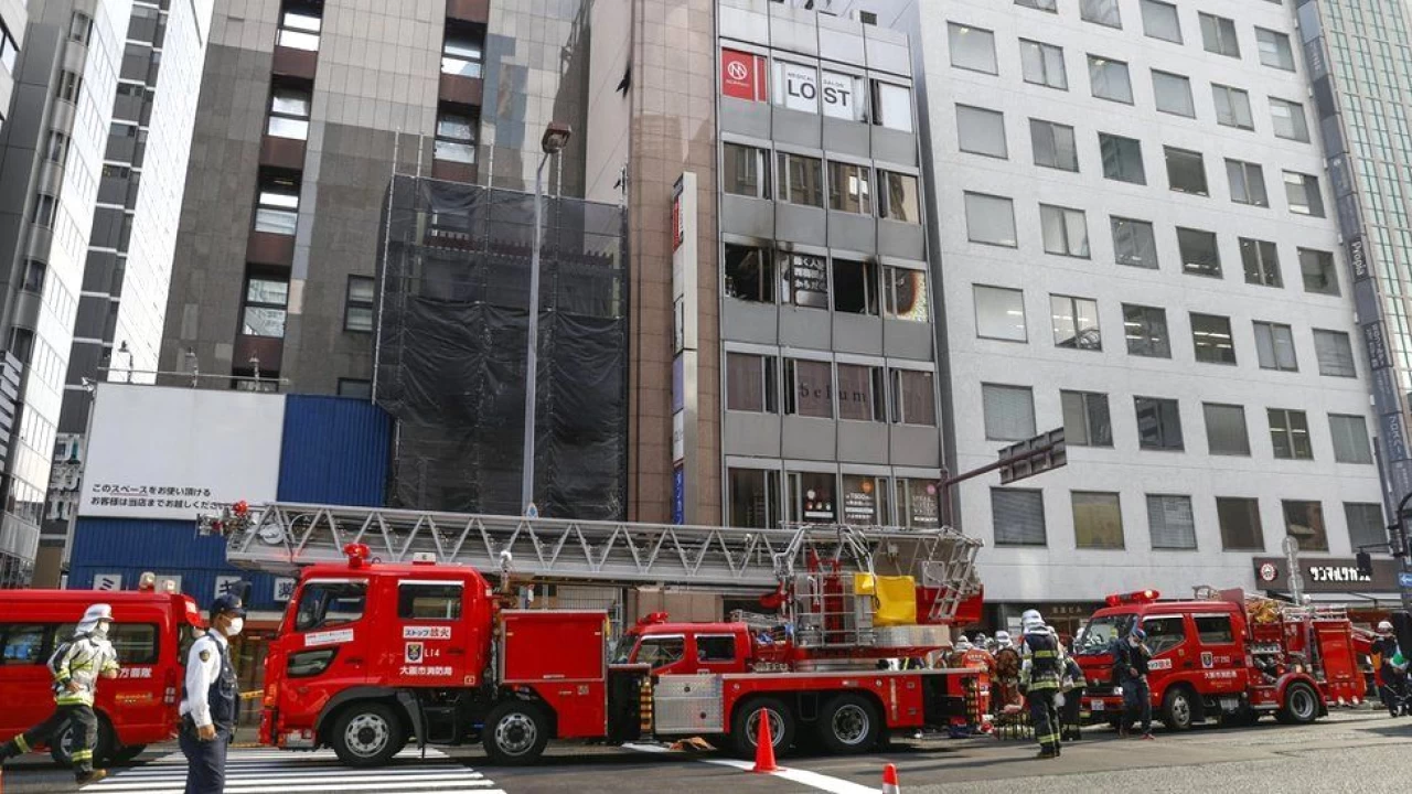 At least 27 feared dead in building fire in Japan's Osaka