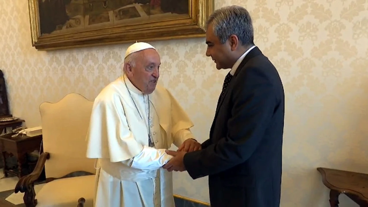 Naqvi, Pope Francis discuss interfaith harmony