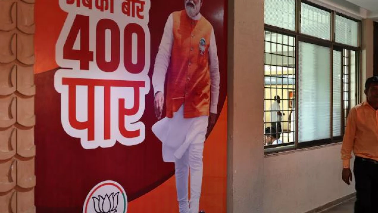 Early India vote count shows Modi alliance in majority but short of landslide