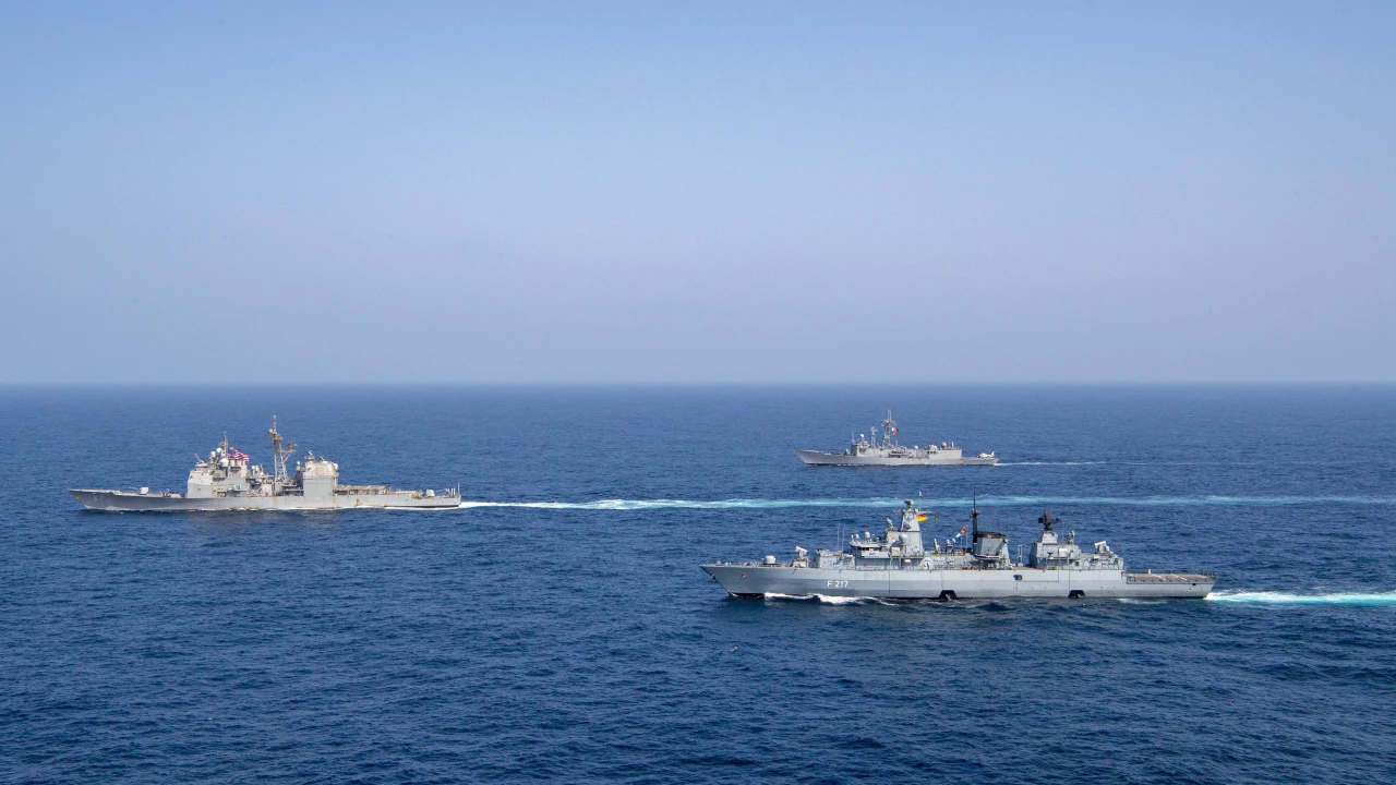 Pakistan Navy ship holds exercises with Japanese, Spanish ships in Indian Ocean